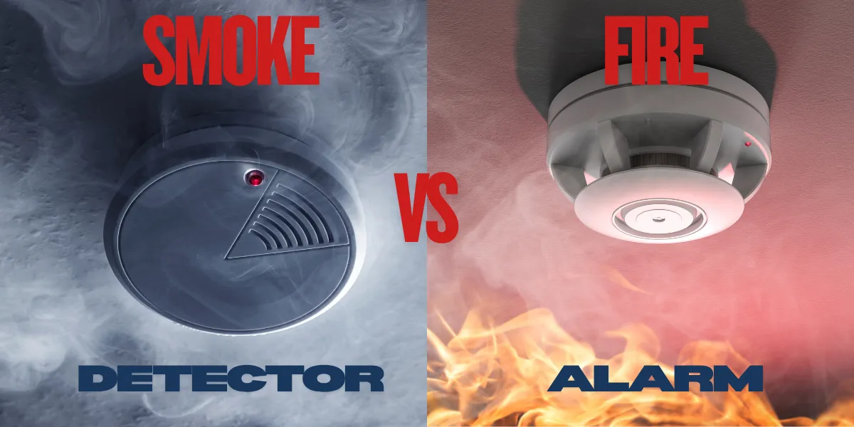 Fire Alarm vs. Smoke Detector: What’s the Difference?