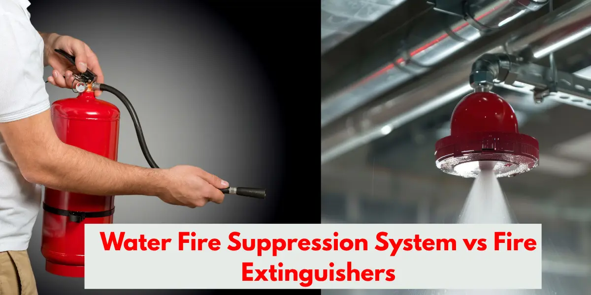 Water Fire Suppression System vs Fire Extinguishers: Which Is Better?